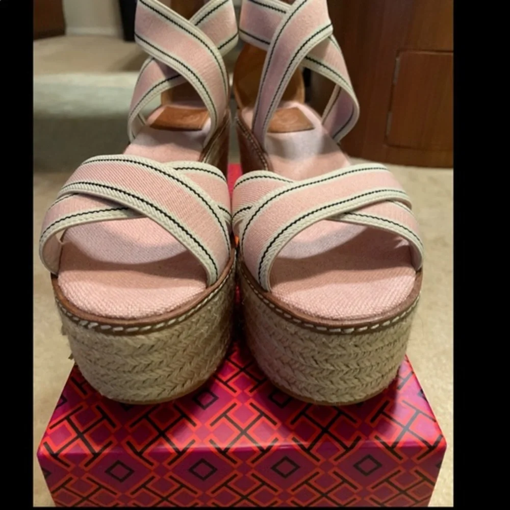 Tory Burch Frieda Espadrille Platform Sandal